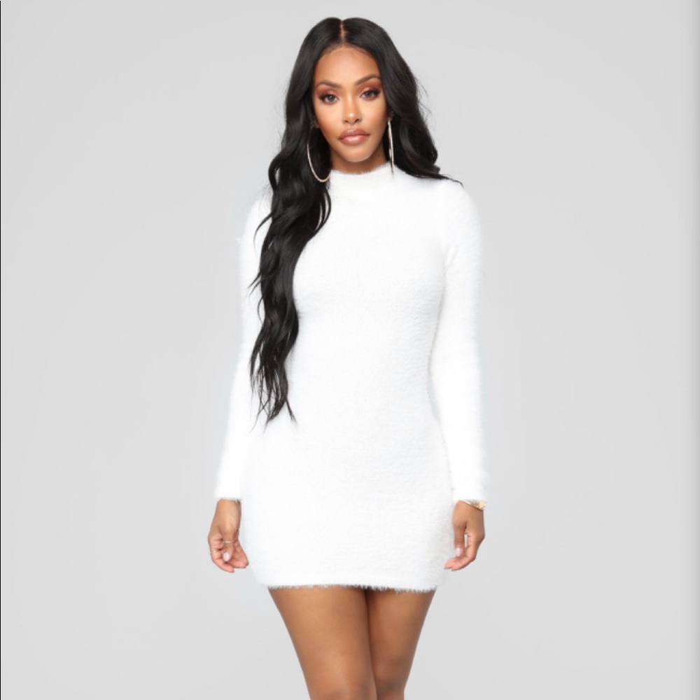 Fuzzy FashionNova Dress